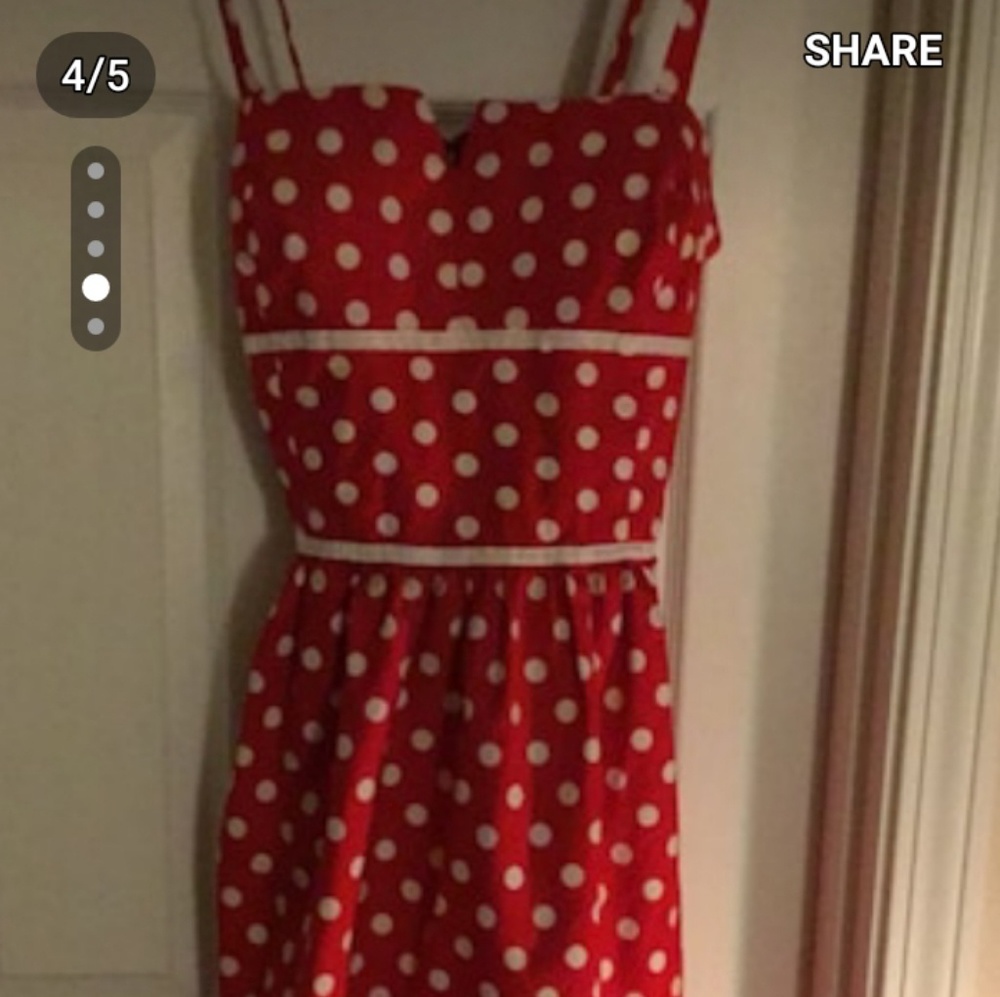 Polka dota dress sz14